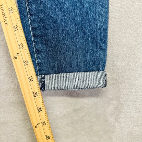 Adriano Goldschmied AG Jeans Womens 25 Medium Wash Blue‎ Denim The Stilt Roll Up - Picture 12 of 15